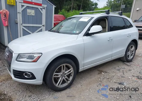 2016 Audi Q5 2.0T Premium z USA, uszkodzony, nr VIN WA1L2AFP1GA100124
